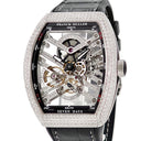 腕時計 フランクミュラー FRANCK MULLER ヴァンガード 7デイズ V45 S6 SQT D MVT D OG NR 手巻き メンズ OH済 純正ダイヤ スモールセコンド