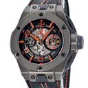 腕時計 ウブロ HUBLOT ビッグバン フェラーリ カーボン リミテッド 402.QU.0113.WR 自動巻き メンズ 黒 赤 跳ね馬 スケルトン 限定