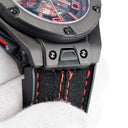 腕時計 ウブロ HUBLOT ビッグバン フェラーリ カーボン リミテッド 402.QU.0113.WR 自動巻き メンズ 黒 赤 跳ね馬 スケルトン 限定