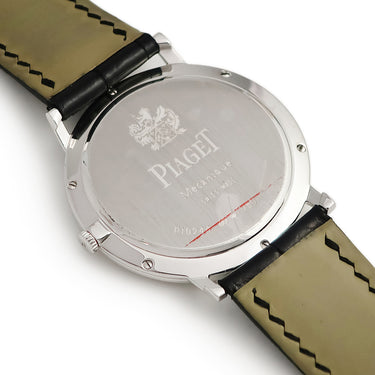 腕時計 ピアジェ PIAGET アルティプラノ 38mm G0A30021 手巻き メンズ K18WG無垢 純正ダイヤ 薄型 ブラック 黒