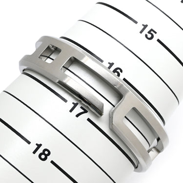 エルメス HERMES プレイ PLAY シルバー ステンレススチール #T4 バングル ブレスレット SS