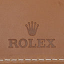 ロレックス ROLEX キャメル レザー キーケース シルバー金具 ノベルティ 鍵入れ 4連 4本