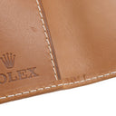 ロレックス ROLEX キャメル レザー キーケース シルバー金具 ノベルティ 鍵入れ 4連 4本