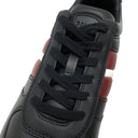 バリー BALLY DARSYL アウトライン MSK09S ブラック×レッド×ホワイト カーフ #6 スニーカー 新品 未使用 黒 赤 白