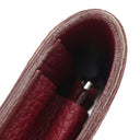 エルメス HERMES ドゴンGM ルビー トゴ 長財布 シルバー金具 赤