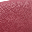 エルメス HERMES ドゴンGM ルビー トゴ 長財布 シルバー金具 赤