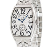 腕時計 フランクミュラー FRANCK MULLER トノウカーベックス グランギシェ 6850S6GG 自動巻き メンズ OH済 ギョウシェ グランデイト 青針