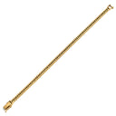 喜平 KIHEI K18 18金 17.6cm 11.1g 6面 ダブル Ｗ イエローゴールド K18YG ブレスレット 造幣局検定マーク ※ショッピングローン対応していません