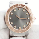 腕時計 ブルガリ BVLGARI ブルガリブルガリ BBP33SG 103067 クオーツ レディース K18PG×SS コンビ 純正12Pダイヤ