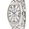 腕時計 フランクミュラー FRANCK MULLER トノウカーベックス マスターバンカー 5850MB 自動巻き メンズ デイト GMT 青針 ギョウシェ