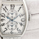 腕時計 フランクミュラー FRANCK MULLER トノウカーベックス マスターバンカー 5850MB 自動巻き メンズ デイト GMT 青針 ギョウシェ