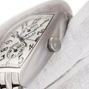 腕時計 フランクミュラー FRANCK MULLER トノウカーベックス マスターバンカー 5850MB 自動巻き メンズ デイト GMT 青針 ギョウシェ