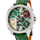 腕時計 ジェイコブ JACOB&CO 5タイムゾーン 47mm A BATHING APE クオーツ メンズ 純正ダイヤ 迷彩 コラボ ファイブタイムゾーン