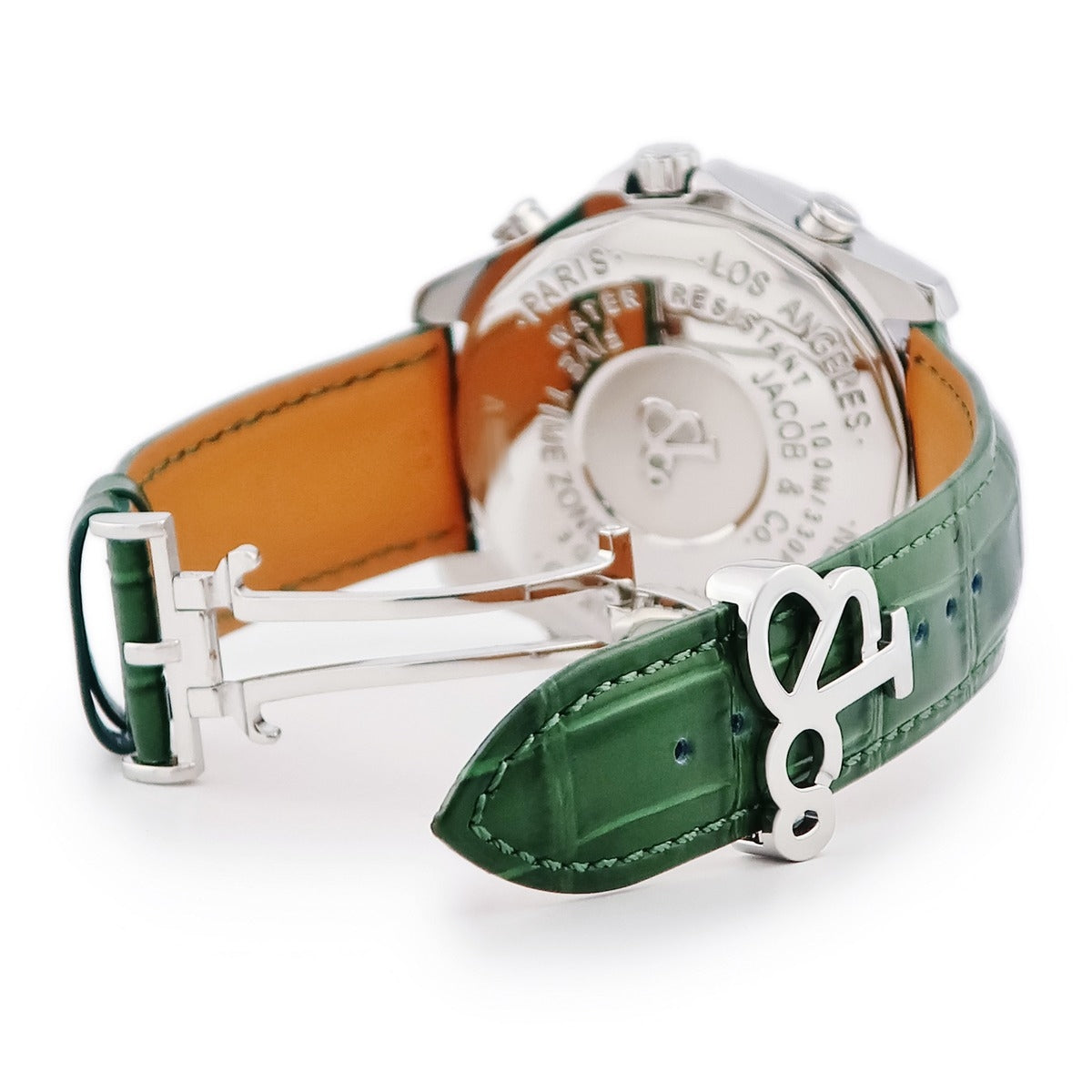 ジェイコブ JACOB&CO 5タイムゾーン 47mm A BATHING APE クオーツ