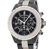 腕時計 シャネル CHANEL J12 クロノグラフ H1706 自動巻き メンズ 純正ダイヤ ブラックセラミック 黒 スモールセコンド
