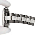腕時計 シャネル CHANEL J12 クロノグラフ H1706 自動巻き メンズ 純正ダイヤ ブラックセラミック 黒 スモールセコンド