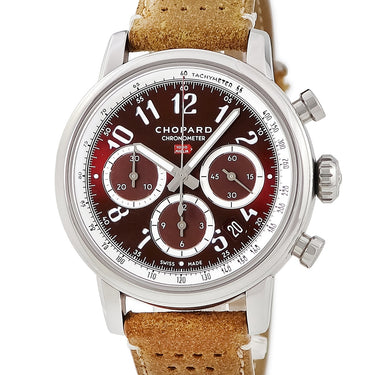 腕時計 ショパール CHOPARD ミッレ ミリア クラシック クロノグラフ 168619-3003 自動巻き メンズ デイト タキメーター 赤