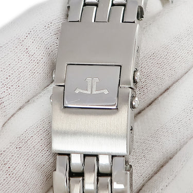 腕時計 ジャガールクルト JAEGER LECOULTRE マスター コントロール デイト Q1548171 176.8.40.S 自動巻き メンズ ブラック 黒 シースルーバック