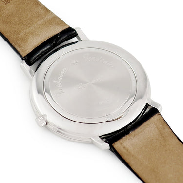 腕時計 ヴァシュロン・コンスタンタン VACHERON CONSTANTIN エッセンシャル 33160/000G-0241 手巻き メンズ K18WG無垢 ローマン 白