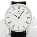 腕時計 ヴァシュロン・コンスタンタン VACHERON CONSTANTIN エッセンシャル 33160/000G-0241 手巻き メンズ K18WG無垢 ローマン 白