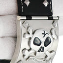 腕時計 コルム CORUM バッキンガム ワンダーカマー ジョリーロジャー 138.177.20 クオーツ メンズ ドクロ スカル 開閉式 限定