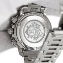 腕時計 エルメス HERMES クリッパー ダイバー クロノグラフ CL2.310 クオーツ レディース 黒 スモールセコンド デイト アラビア