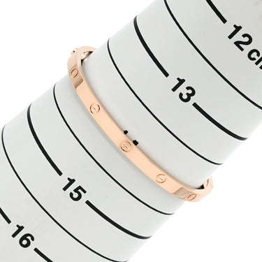 カルティエ Cartier LOVE ラブブレス B6079017 ピンクゴールド K18PG #15 ブレスレット Au750 18K 18金 バングル ビス クロージャー1つ 片開き