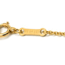 ティファニー Tiffany & Co バイザヤード シングルダイヤモンド ペンダント イエローゴールド K18YG ダイヤモンド ネックレス T&Co. 1P 1石 1粒 エルサペレッティ