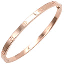 カルティエ Cartier LOVE ラブブレス SM B6079016 ピンクゴールド K18PG #16 ブレスレット 750 18K PG バングル