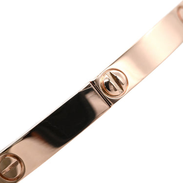 カルティエ Cartier LOVE ラブブレス SM B6079016 ピンクゴールド K18PG #16 ブレスレット 750 18K PG バングル