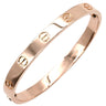 カルティエ Cartier LOVE ラブブレス 旧型 ピンクゴールド K18PG #16 ブレスレット Cartier 750 18K PG バングル ビス