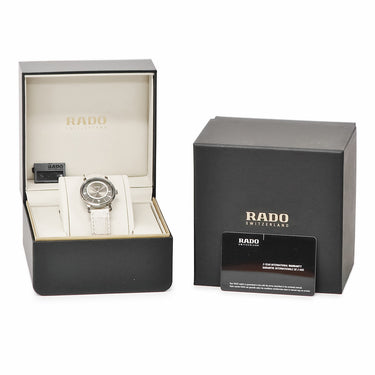 腕時計 ラドー RADO ダイヤマスター ダイヤモンズ R14064715 クオーツ レディース 未使用 グレー デイト