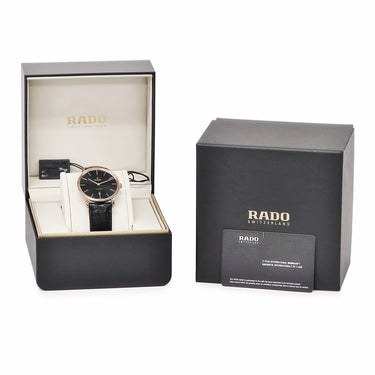 腕時計 ラドー RADO ダイヤマスター セラモス オートマティック R14068166 自動巻き メンズ 未使用 PVD シースルーバック 黒