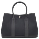 エルメス HERMES ガーデンパーティー TPM ブラック ネゴンダ トワルミリタリー トートバッグ シルバー金具 新品 未使用 黒