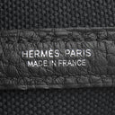 エルメス HERMES ガーデンパーティー TPM ブラック ネゴンダ トワルミリタリー トートバッグ シルバー金具 新品 未使用 黒
