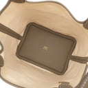 エルメス HERMES ピコタンロック カーゴ PM エトゥープ×エクリュ ヴォースイフト トワルゴエラン ハンドバッグ ゴールド金具 未使用