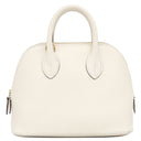 エルメス HERMES ボリード1923 ミニ ナタ シェーブル 2WAYバッグ ゴールド金具 アイボリー