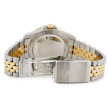 腕時計 ロレックス ROLEX GMTマスター2 16713 S番 自動巻き メンズ S番 K18YGxSS コンビ デイト 回転ベゼル 黒 ポストヴィンテージ