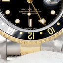 腕時計 ロレックス ROLEX GMTマスター2 16713 S番 自動巻き メンズ S番 K18YGxSS コンビ デイト 回転ベゼル 黒 ポストヴィンテージ