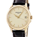 腕時計 パテックフィリップ PATEK PHILIPPE カラトラバ 5227J-001 自動巻き メンズ K18YG無垢 アイボリー ハンターケース デイト