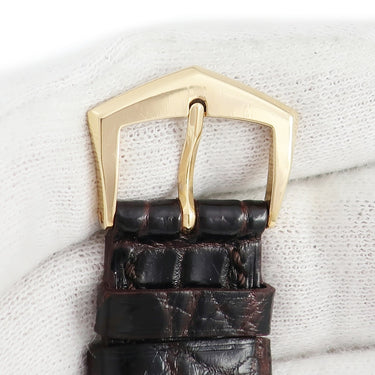腕時計 パテックフィリップ PATEK PHILIPPE カラトラバ 5227J-001 自動巻き メンズ K18YG無垢 アイボリー ハンターケース デイト