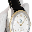 腕時計 チュードル TUDOR グラマー ダブルデイト 57103 I番 自動巻き メンズ I番 K18YG×SS コンビ シルバー スモールセコンド