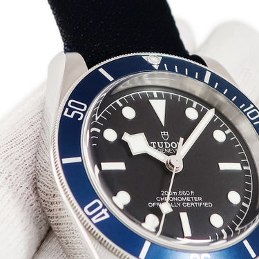 腕時計 チューダー TUDOR ヘリテージ ブラックベイ M79230B-0006 ランダム番 自動巻き メンズ ランダム番 黒 青 ダイバーズ 逆回転防止ベゼル