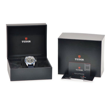 腕時計 チューダー TUDOR ヘリテージ ブラックベイ M79230B-0006 ランダム番 自動巻き メンズ ランダム番 黒 青 ダイバーズ 逆回転防止ベゼル
