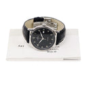 腕時計 ユンハンス JUNGHANS マイスター アタッシェ オートマティック 027/4542.00 自動巻き メンズ 新品同様 黒 シースルーバック