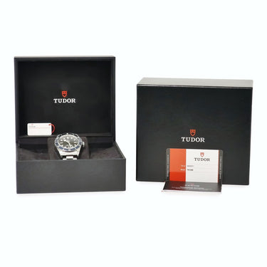 腕時計 チューダー TUDOR ヘリテージ ブラックベイ M79230B-0008 I番 自動巻き メンズ I番 黒 青 ダイバーズ 逆回転防止ベゼル