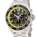 腕時計 タグホイヤー TAG Heuer フォーミュラ1 クロノグラフ CAZ101AC.BA0842 クオーツ メンズ ブラック イエロー スモールセコンド