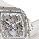 腕時計 ウブロ HUBLOT スピリットオブビッグバン ムーンフェイズ チタニウム 647.NE.2070.RW.1204 自動巻き メンズ 純正ダイヤ