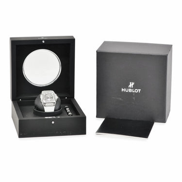 腕時計 ウブロ HUBLOT スピリットオブビッグバン ムーンフェイズ チタニウム 647.NE.2070.RW.1204 自動巻き メンズ 純正ダイヤ