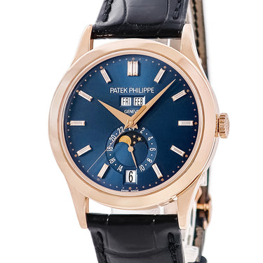 腕時計 パテックフィリップ PATEK PHILIPPE アニュアルカレンダー ムーンフェイズ 5396R-015 自動巻き メンズ K18RG無垢 純正ダイヤ
